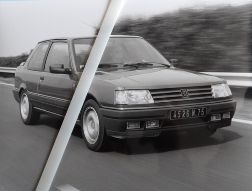 Photo presse peugeot 309 - peugeot, gti
