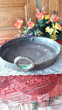 Rare Très Ancien Plat de