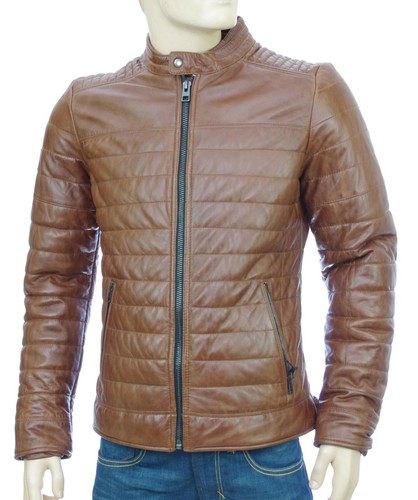 Oakwood veste doudoune cuir - veste,