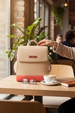 Sac à Dos Femme Beige –