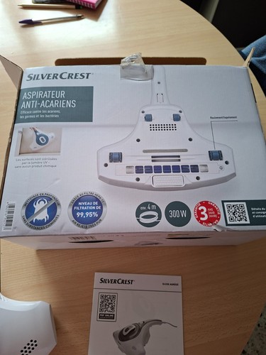 Aspirateur anti acariens neuf - anti,