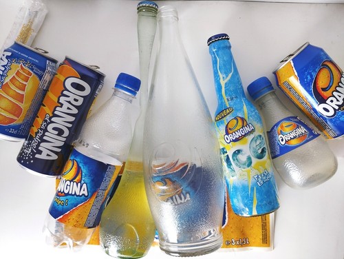 Lot bouteilles vides - de, 8