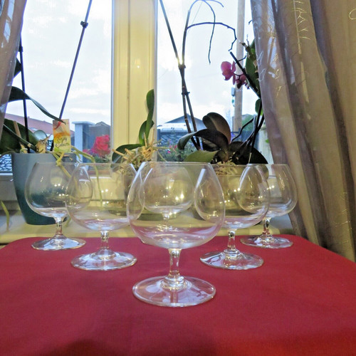 Verres cognac en cristal - 6,