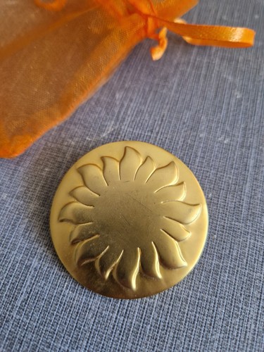 Broche dorée souleiado - broche,
