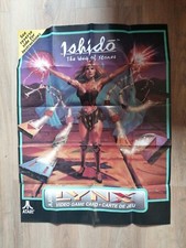 Poster jeu notice vidéo atari