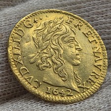 Monnaie - Louis XIII - Demi