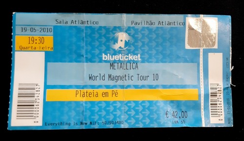 Ticket billet used - billet,