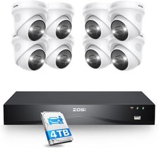 ZOSI 4K PoE Kit Caméra