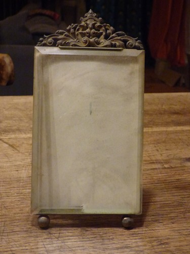 Ancien cadre porte photo - porte,