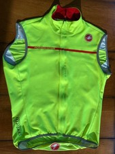 Castelli Perfetto Gore Windstopper Cycling Vest - Men's Large - Fluo/Yellow