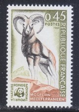 France 1969 MNH Sc 1257 Mi