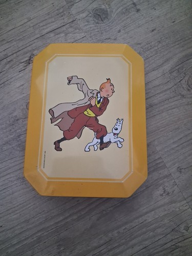 Tintin boite gateaux - a,