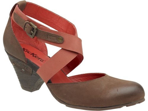 Kickers pompe willow marron - kickers,