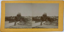 Stereo, A Tram, City To Identify Vintage Stereo Card Album Print 