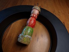 Jouet ancien Tricotin en bois