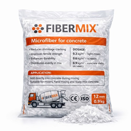 Fibermix fibre polypropylène - fibre,