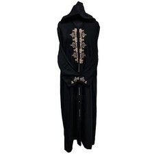 Marocain Femmes Coton Noir