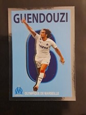 STICKER PANINI FOOT 2023 MATTEO GUENDOUZI #234 BASE FOIL OLYMPIQUE MARSEILLE 