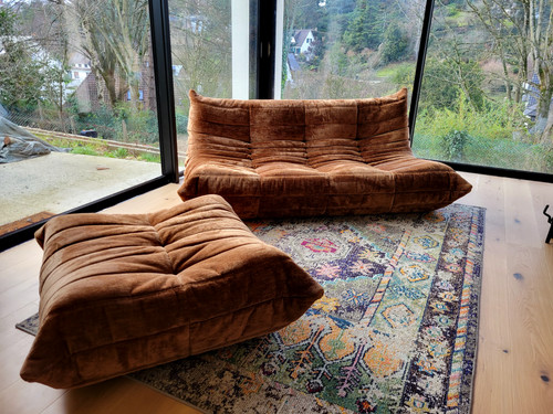 Banquette plages pouf - 3, togo