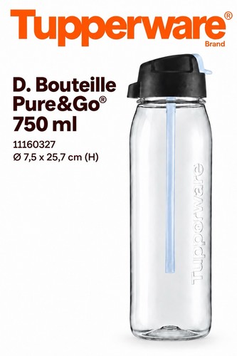 Tupperware pure bouteille - tupperware, pure&go