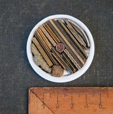 Lot de fers à dorer plaque matériel reliure dorure ancien cuir bronze/laiton´