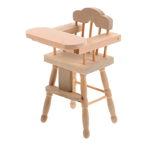 Maison poupée chaise haute - poupée,