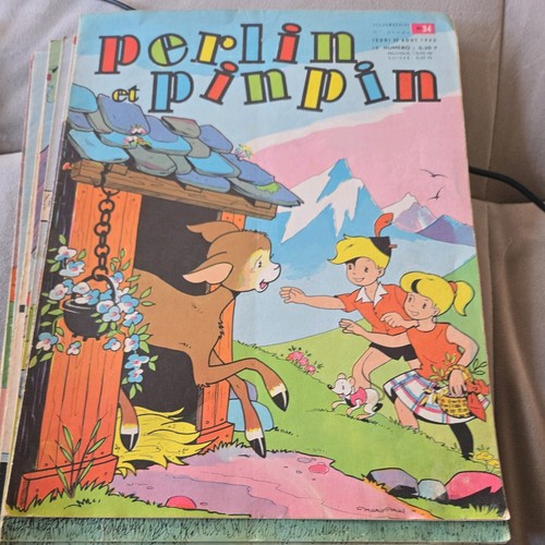 Lot revues perlin pinpin - et,
