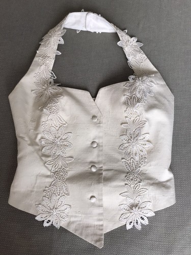 Bustier mariée soie - soie, et