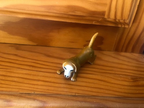 Figurine chien arret dog - l,