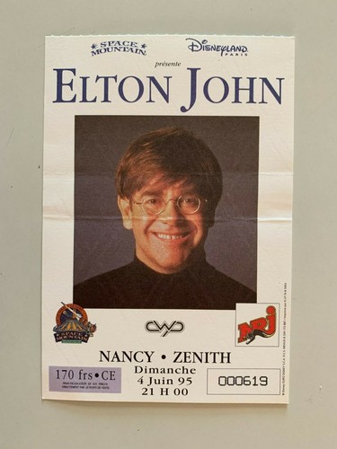 Ticket concert space mountain - concert,