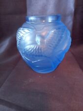 old Degué Muller Daum pressed molded glass swallow vase???