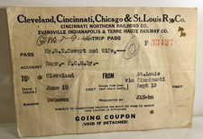 1927 GOING COUPON Cleveland