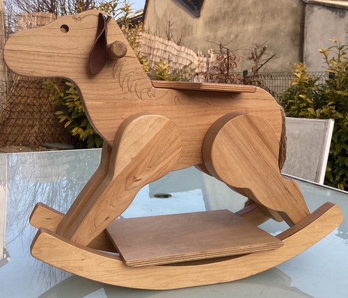 Mouton cheval bascule - mouton, en