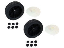 SECURA 2x roue de tondeuse