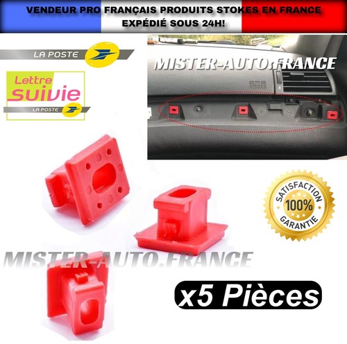 Clips fixation garniture - x5,