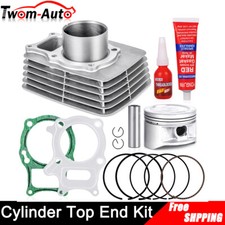 For 1997-2021 Honda Recon 250 TRX 250 Top End Rebuild Kit Cylinder Piston Gasket