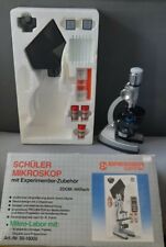 RETRO Microscope Student Set Bresser Zoom 900 Model 50-18000 with accessories 