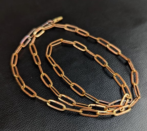 Collier chaîne trombone - , en