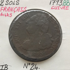 2 SOLS - FRANCAIS - LOUIS XVI