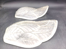 2 ELEMENTS TULIPES VERRERIE