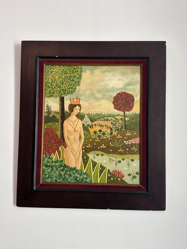 Tableau original signé alain - tableau,