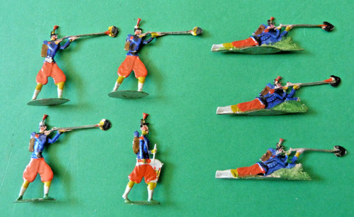Plats étain zinnfiguren - -,