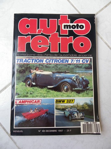 Magazine auto rétro 88 - auto, n°88