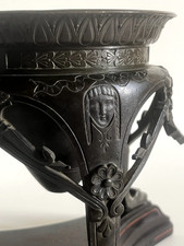 Ancien brûle parfum en bronze