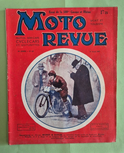 Moto revue 217 avril - n°217,