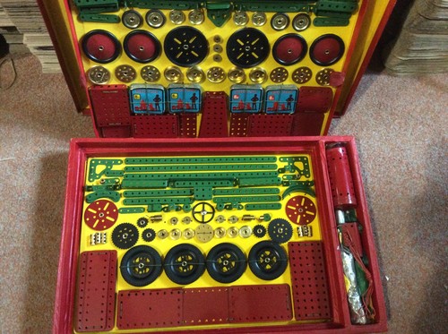 Meccano construction set - meccano,