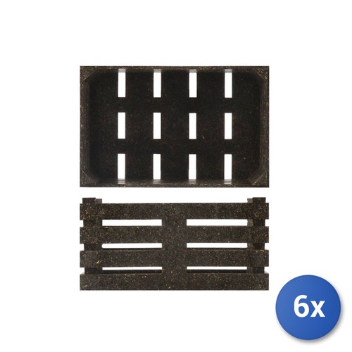 Paniers plastique - 6x, en