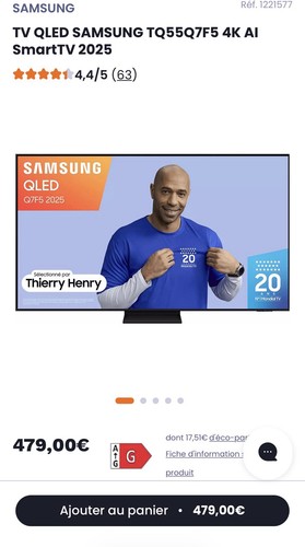 Samsung qled tq55q7f5 - 📺,