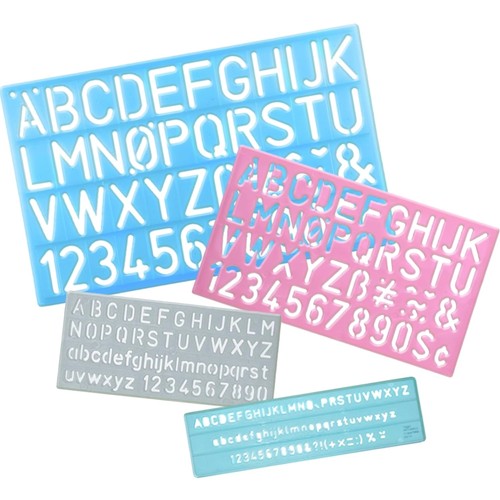 Normographe alphabet enfant - normographe,