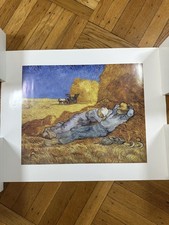 Van Gogh The Siesta La Meridienne 20” x 16” Glossy Print - Musee d’Orsay 1990